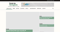 Desktop Screenshot of portaldanavegacao.com